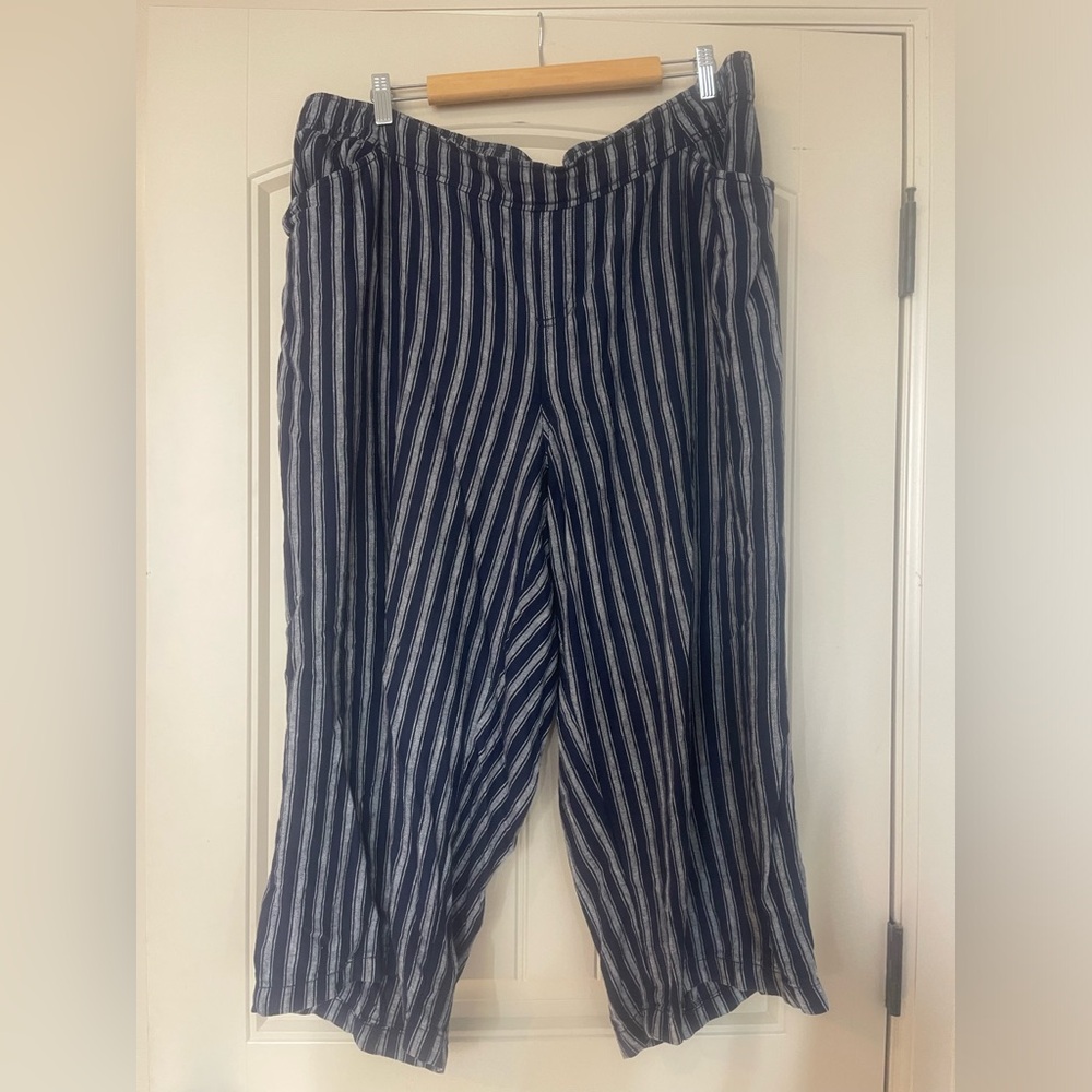 Lane Bryant Striped Pants‎